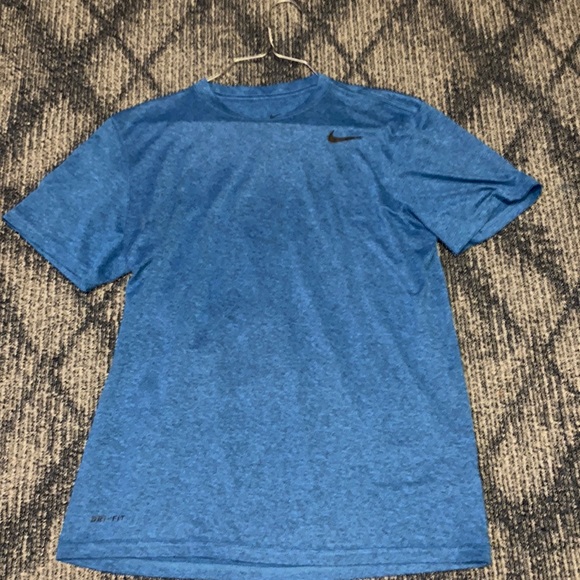 Nike Dri-fit withered blue tee - Picture 1 of 2